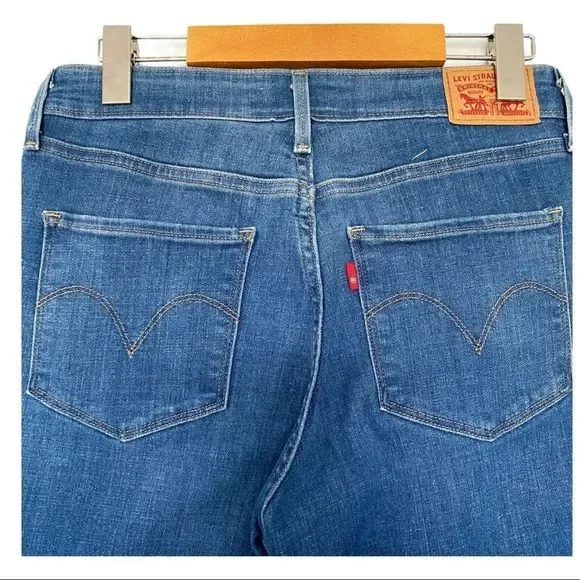 Levi’s mid rise embroidered skinny jeans 29 EUC - Picture 8 of 8
